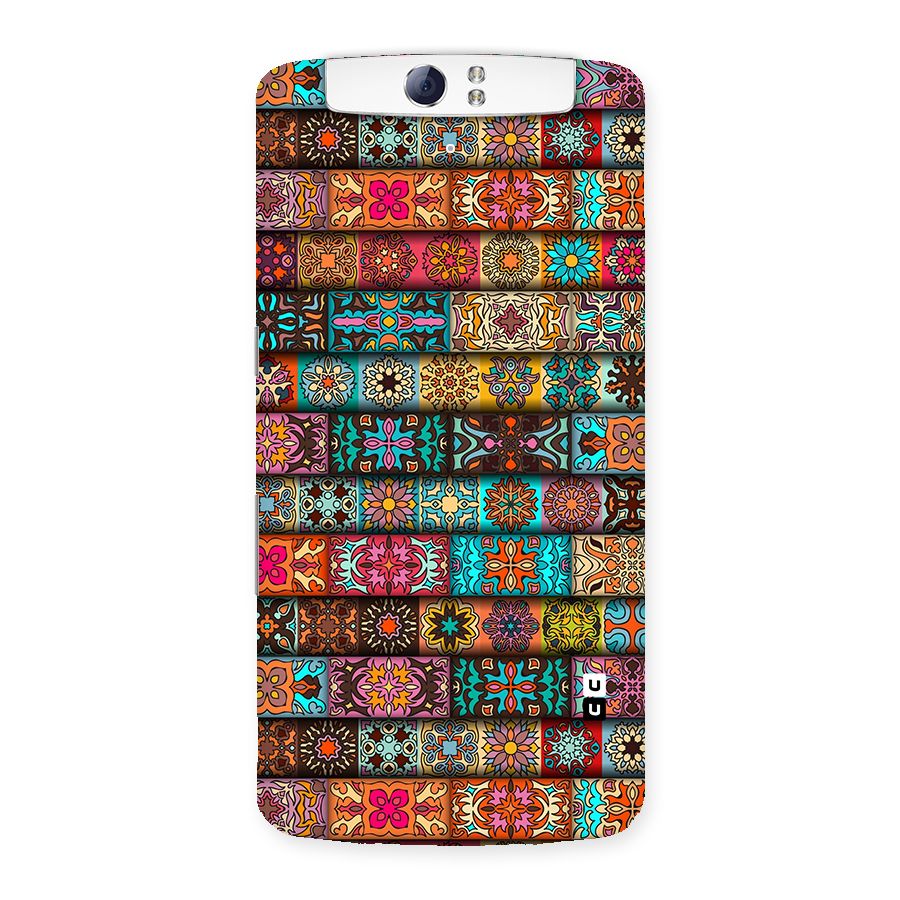 Tribal Seamless Pattern Vintage Decorative Back Case for Oppo N1