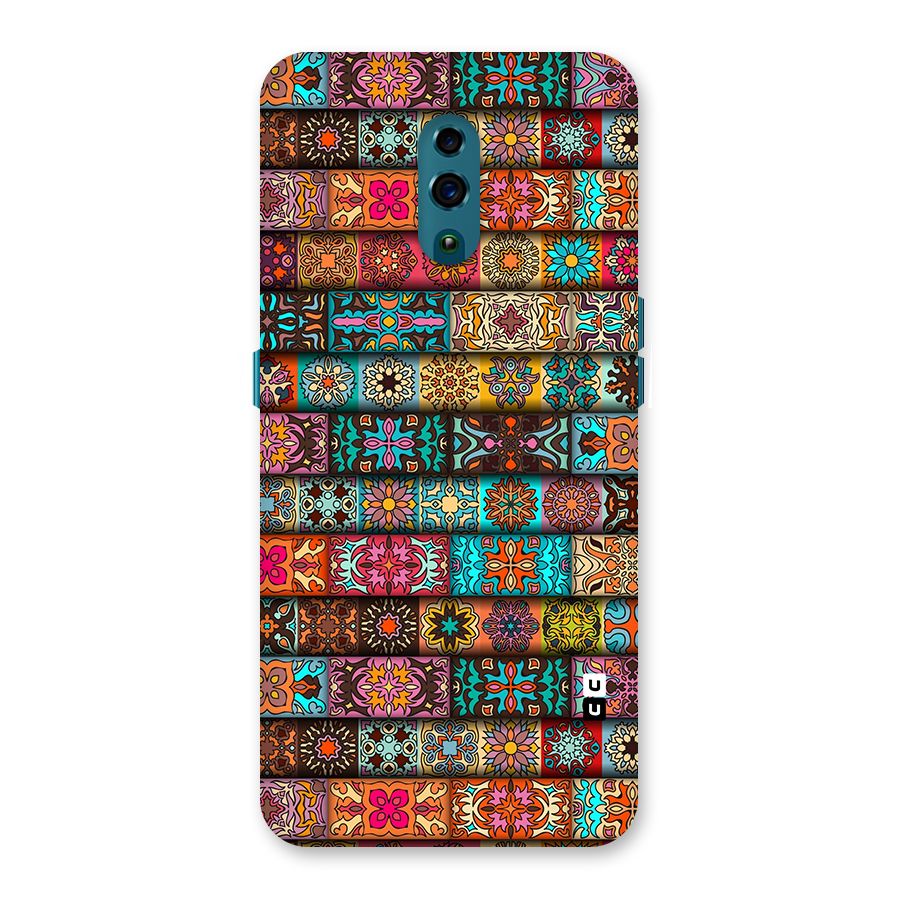 Tribal Seamless Pattern Vintage Decorative Back Case for Oppo Reno