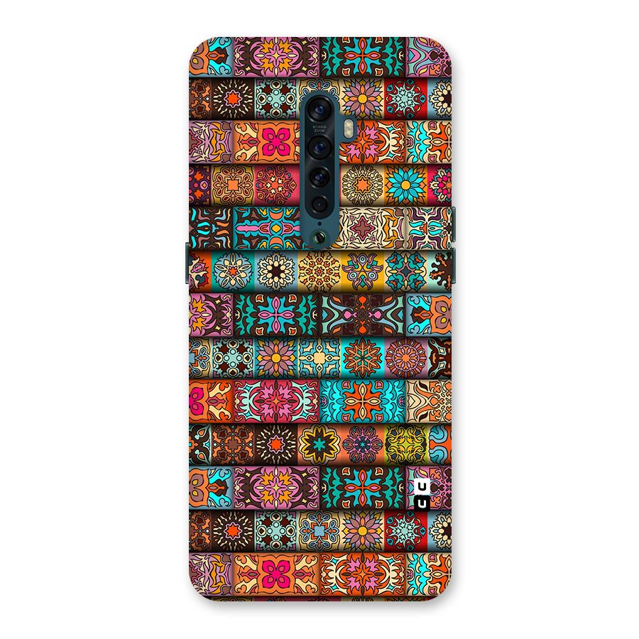Tribal Seamless Pattern Vintage Decorative Back Case for Oppo Reno2