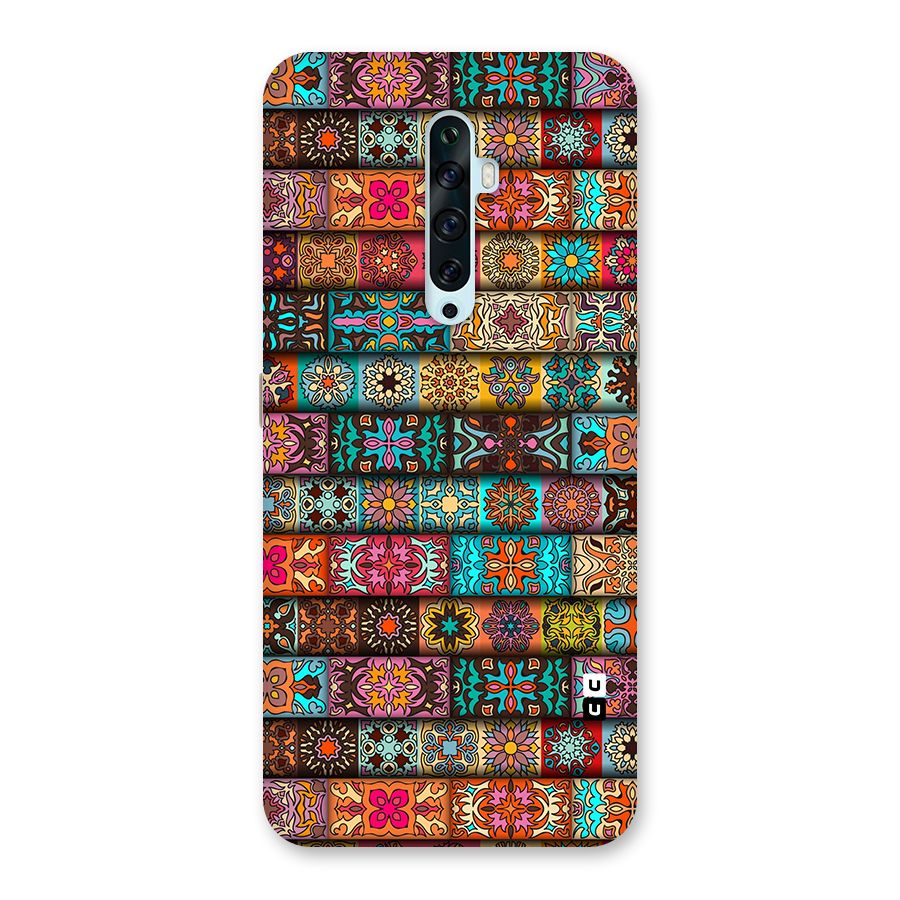 Tribal Seamless Pattern Vintage Decorative Back Case for Oppo Reno2 Z
