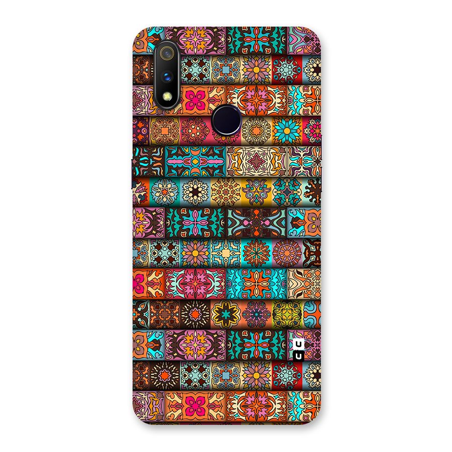 Tribal Seamless Pattern Vintage Decorative Back Case for Realme 3 Pro