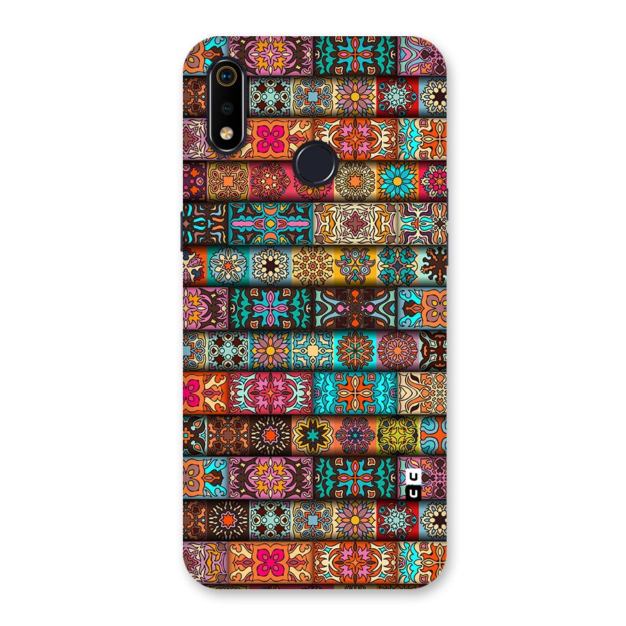 Tribal Seamless Pattern Vintage Decorative Back Case for Realme 3i