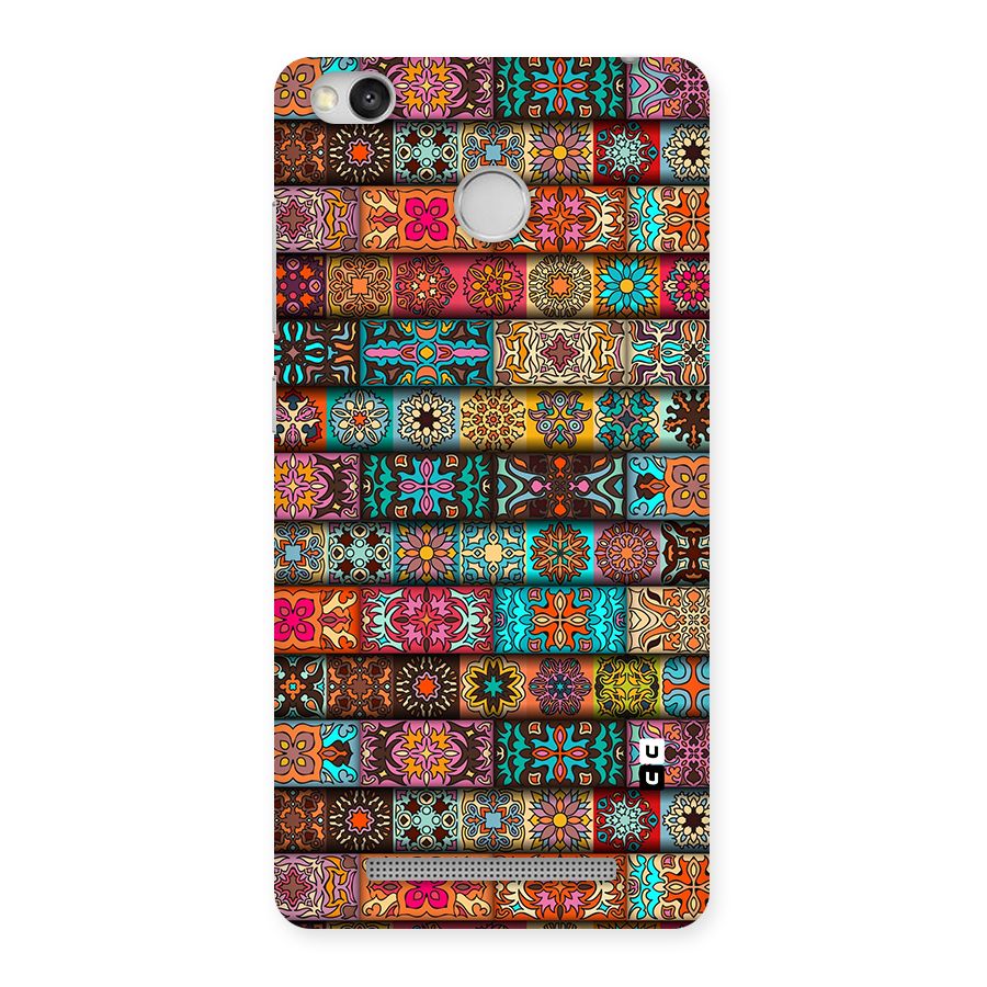 Tribal Seamless Pattern Vintage Decorative Back Case for Redmi 3S Prime