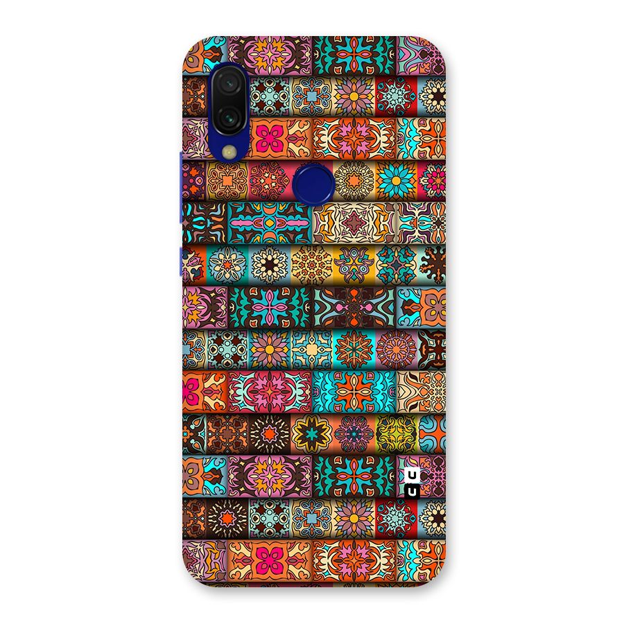Tribal Seamless Pattern Vintage Decorative Back Case for Redmi 7