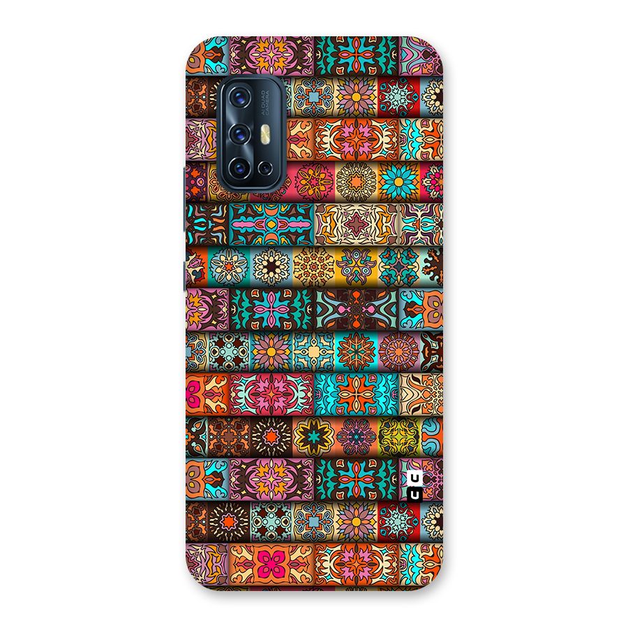 Tribal Seamless Pattern Vintage Decorative Back Case for Vivo V17