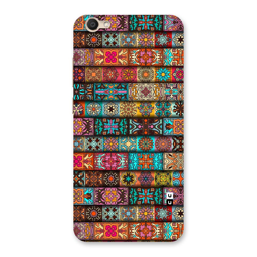 Tribal Seamless Pattern Vintage Decorative Back Case for Vivo V5