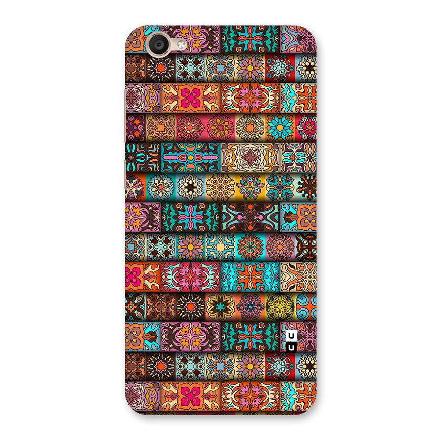 Tribal Seamless Pattern Vintage Decorative Back Case for Vivo Y55s