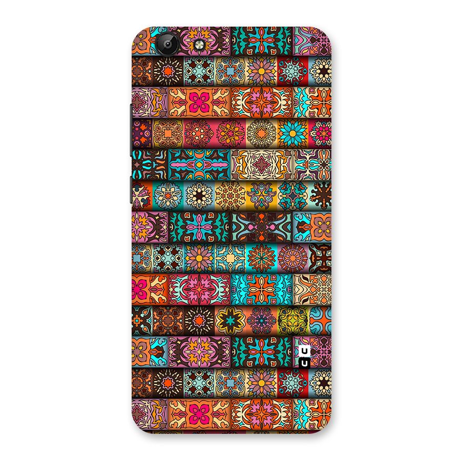 Tribal Seamless Pattern Vintage Decorative Back Case for Vivo Y69