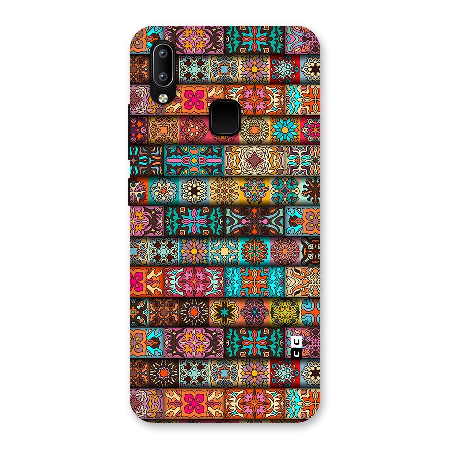 Tribal Seamless Pattern Vintage Decorative Back Case for Vivo Y93