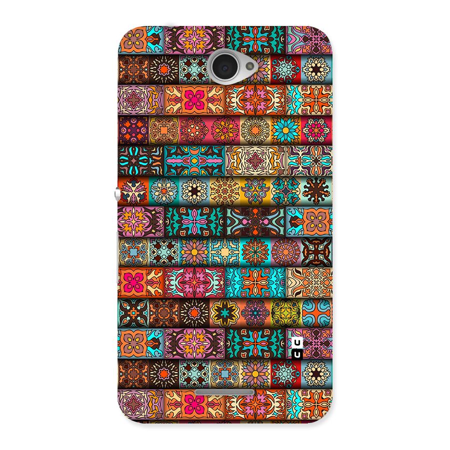 Tribal Seamless Pattern Vintage Decorative Back Case for Xperia E4