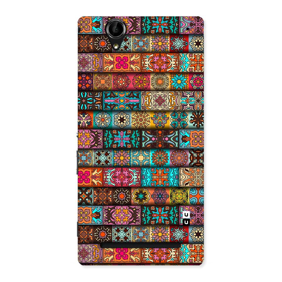 Tribal Seamless Pattern Vintage Decorative Back Case for Xperia T2