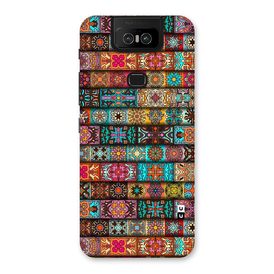 Tribal Seamless Pattern Vintage Decorative Back Case for Zenfone 6z