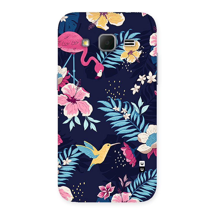 Tropical Flamingo Pattern Back Case for Galaxy Core Prime