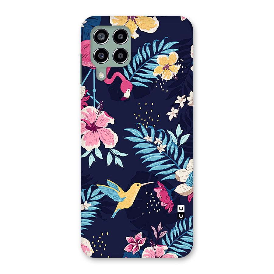 Tropical Flamingo Pattern Back Case for Galaxy M33
