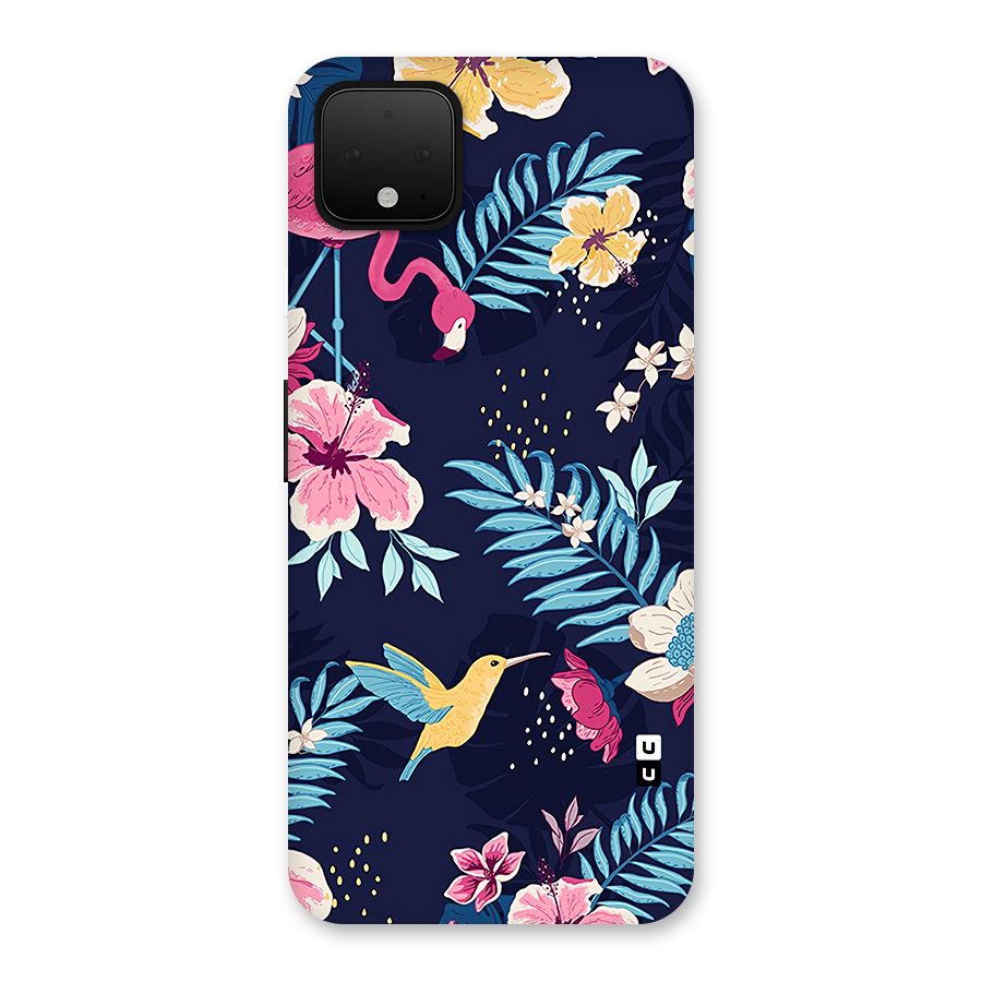 Tropical Flamingo Pattern Back Case for Google Pixel 4 XL