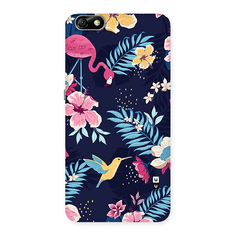 Tropical Flamingo Pattern Back Case for Honor 4X