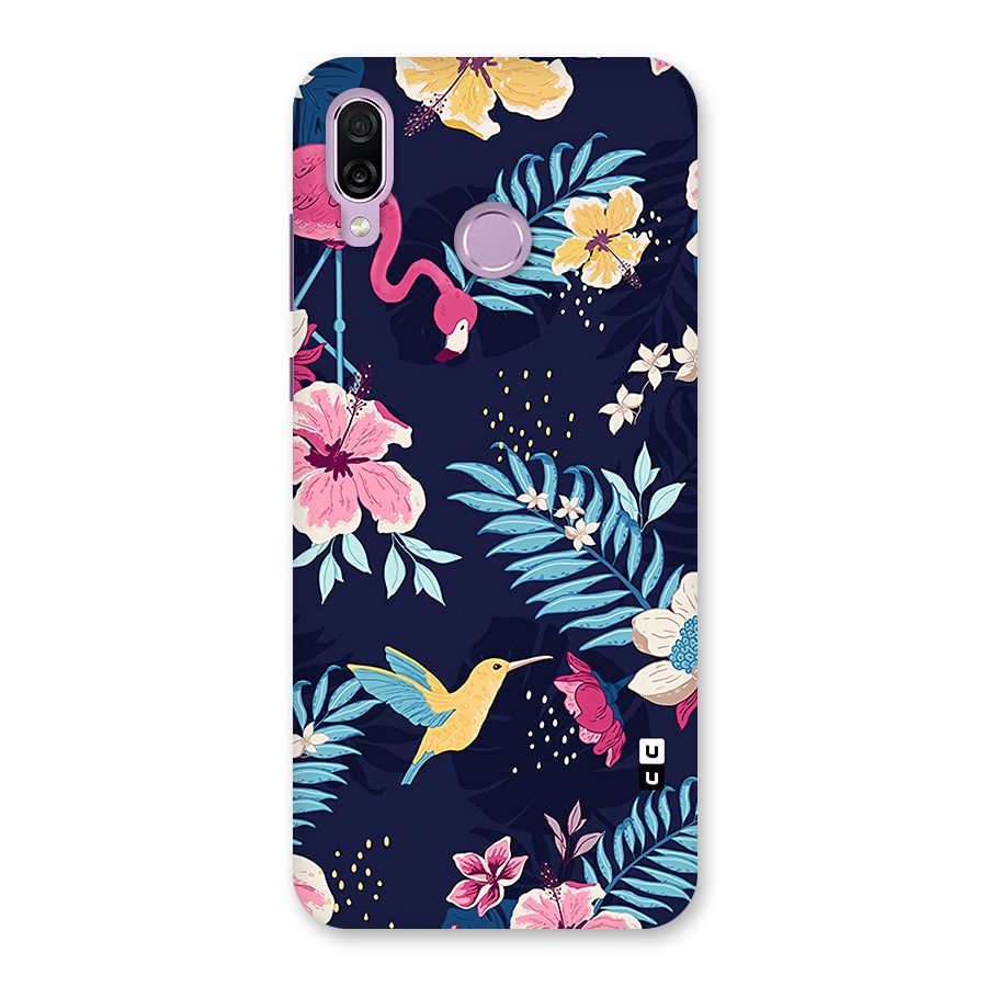 Tropical Flamingo Pattern Back Case for Honor Play
