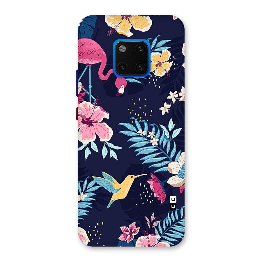 Tropical Flamingo Pattern Back Case for Huawei Mate 20 Pro