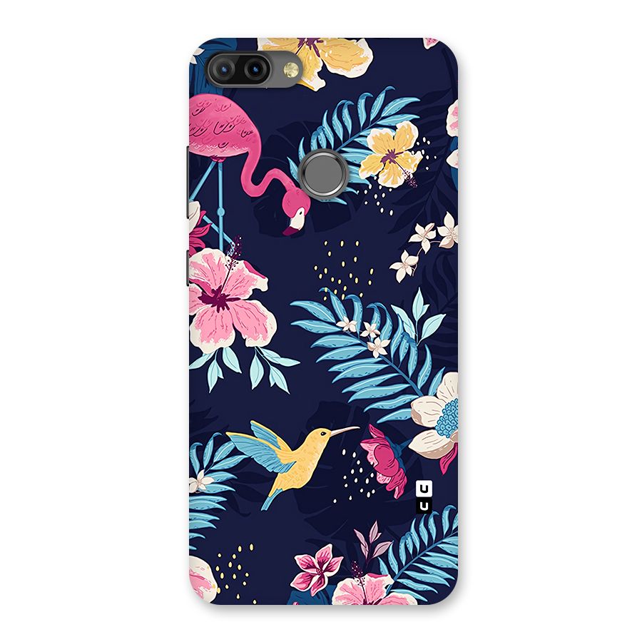 Tropical Flamingo Pattern Back Case for Infinix Hot 6 Pro