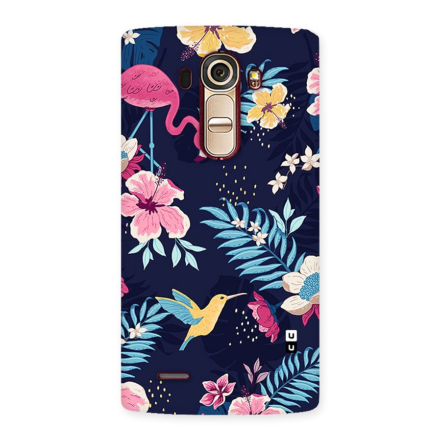 Tropical Flamingo Pattern Back Case for LG G4