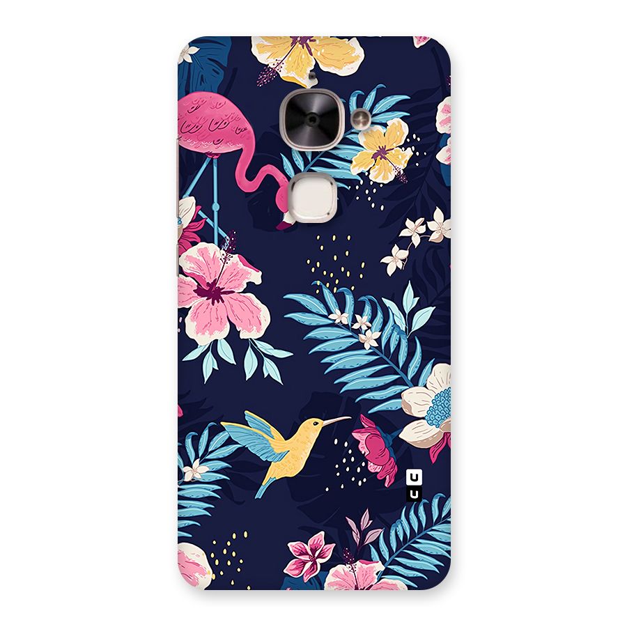Tropical Flamingo Pattern Back Case for Le 2