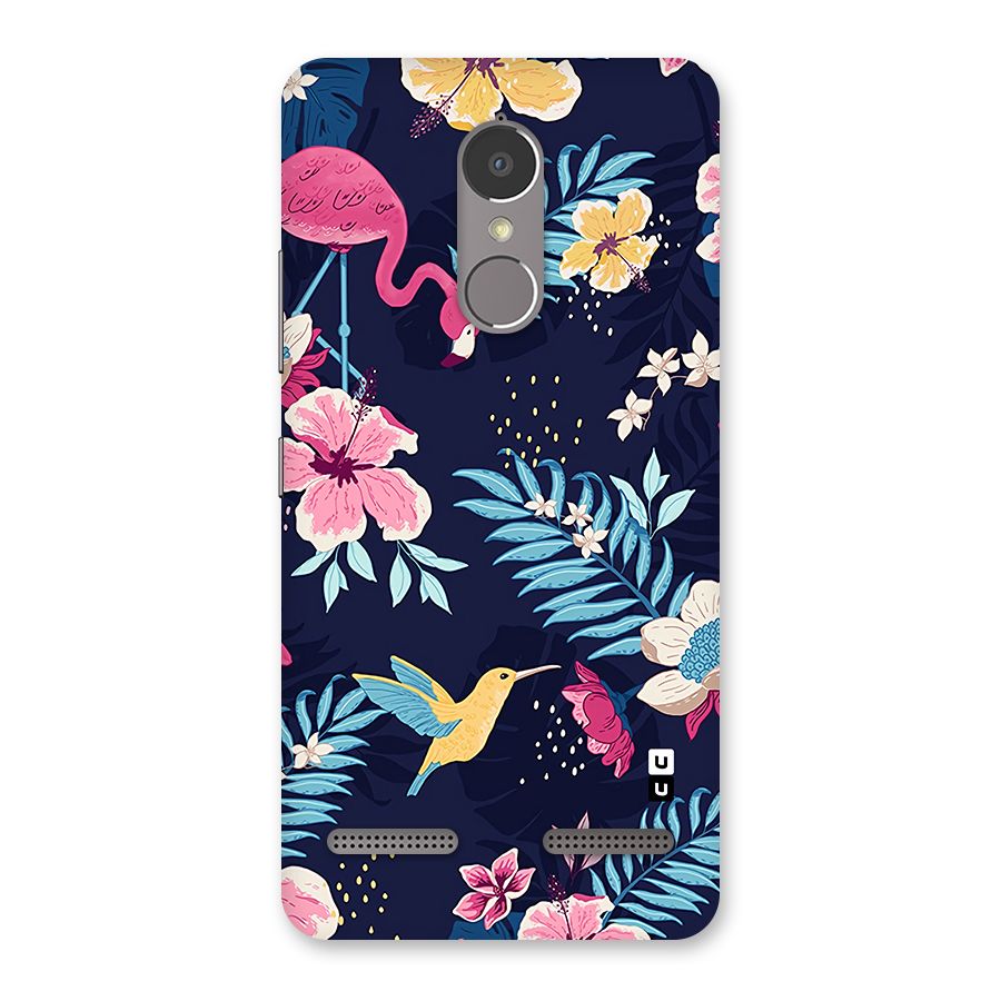 Tropical Flamingo Pattern Back Case for Lenovo K6 Power