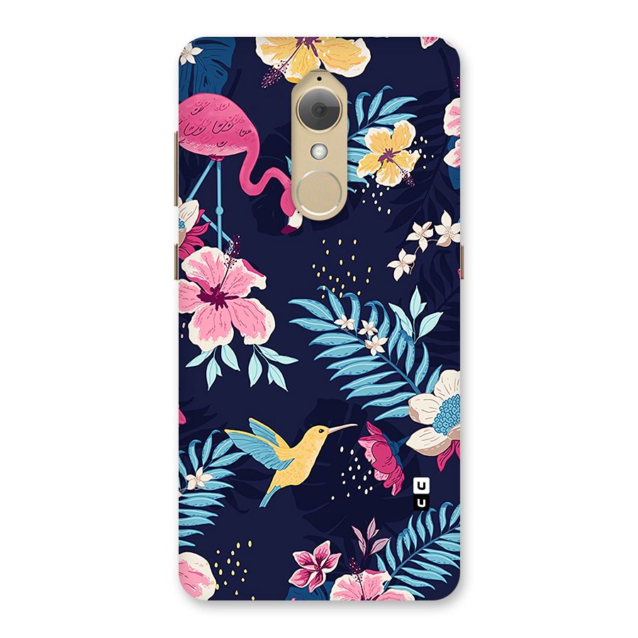 Tropical Flamingo Pattern Back Case for Lenovo K8