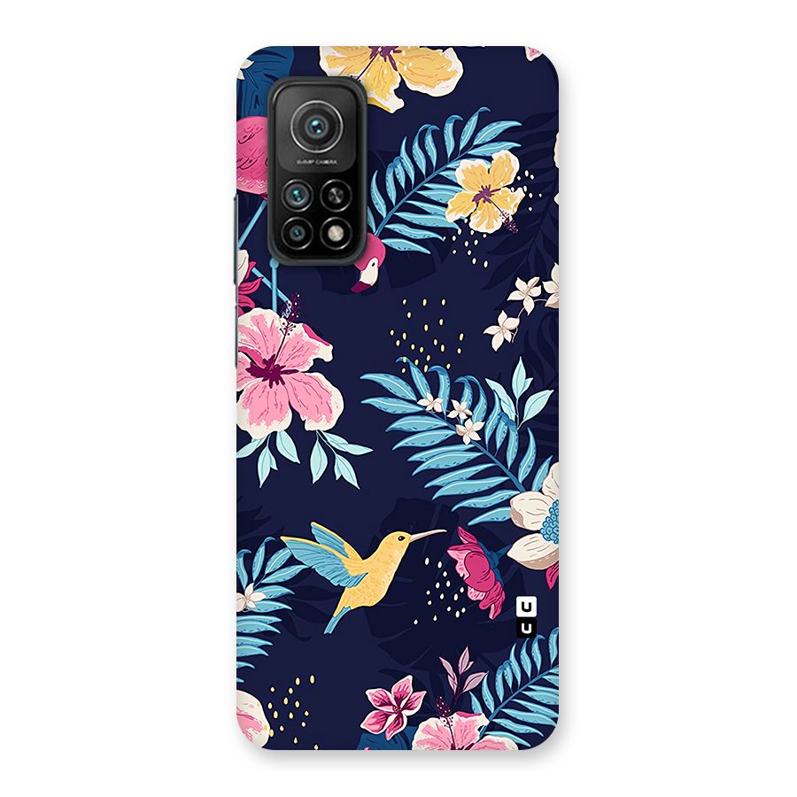 Tropical Flamingo Pattern Back Case for Mi 10T 5G