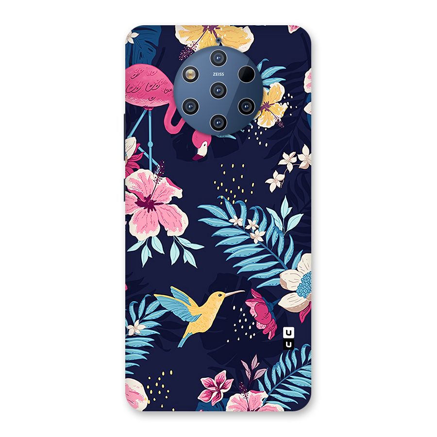 Tropical Flamingo Pattern Back Case for Nokia 9 PureView