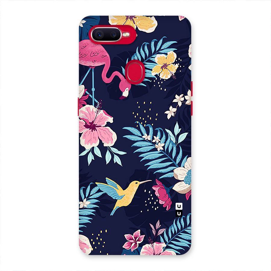 Tropical Flamingo Pattern Back Case for Oppo F9 Pro