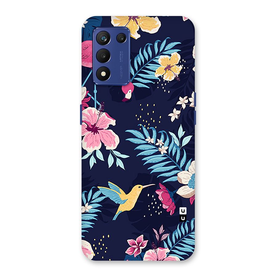 Tropical Flamingo Pattern Back Case for Realme 9 5G Speed
