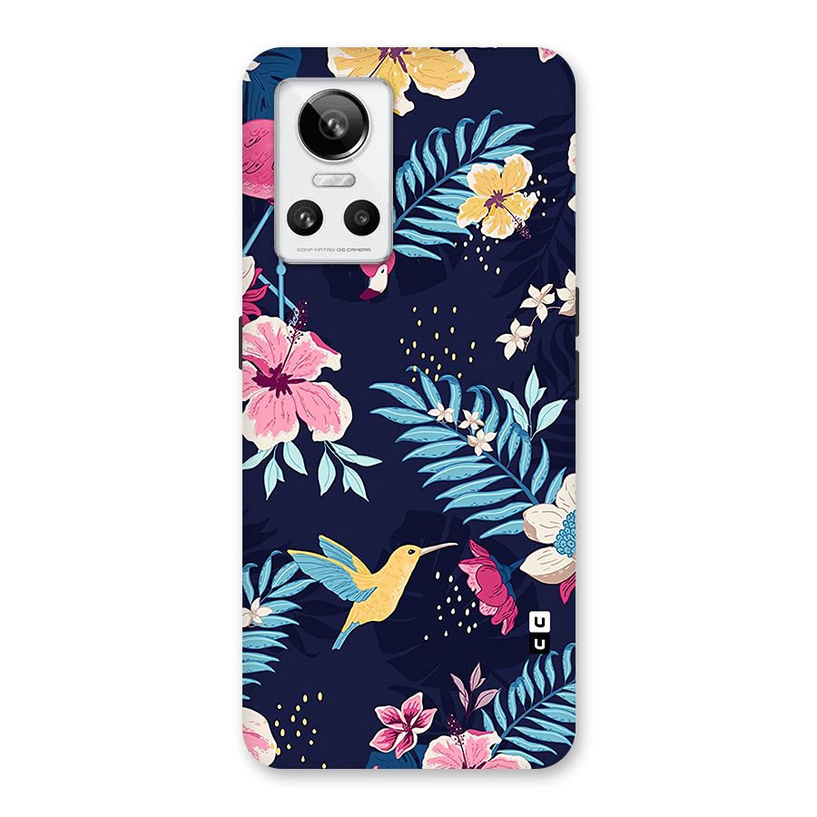 Tropical Flamingo Pattern Back Case for Realme GT Neo 3