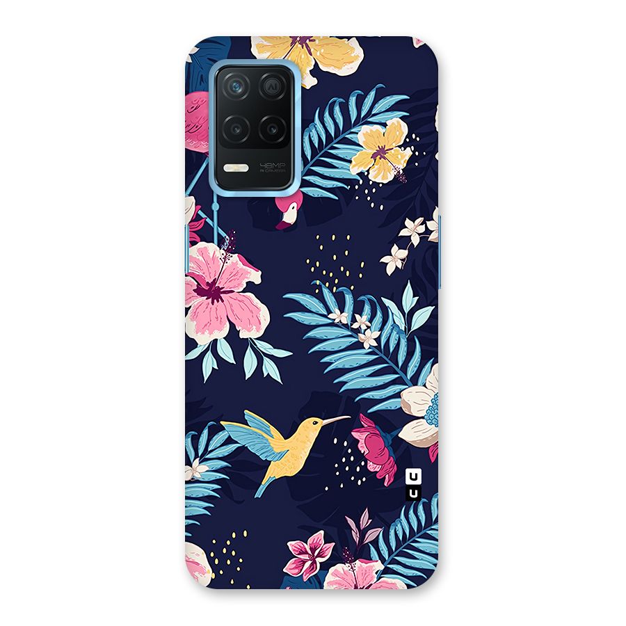 Tropical Flamingo Pattern Back Case for Realme Narzo 30 5G