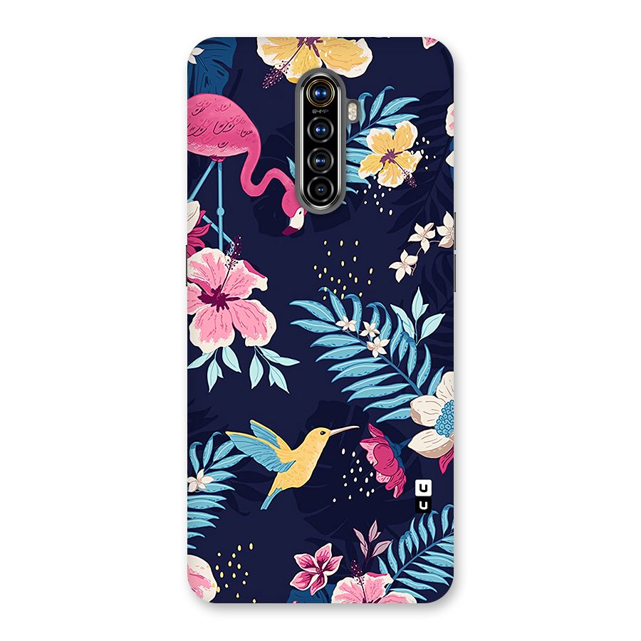 Tropical Flamingo Pattern Back Case for Realme X2 Pro