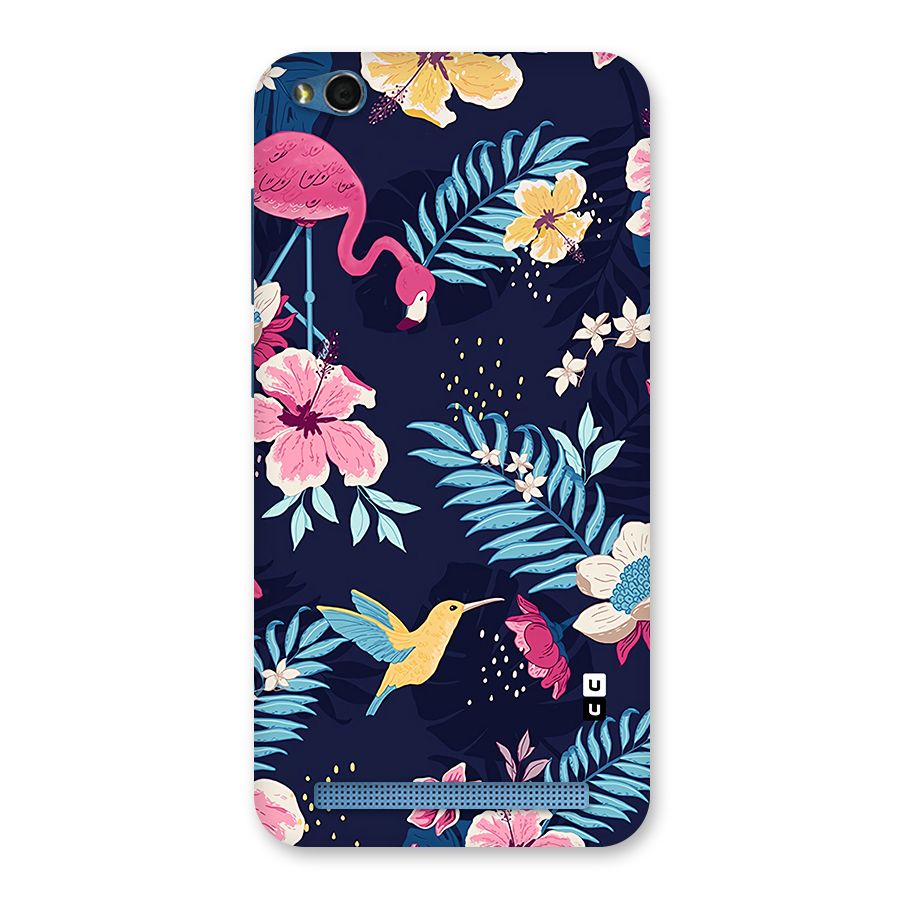 Tropical Flamingo Pattern Back Case for Redmi 5A