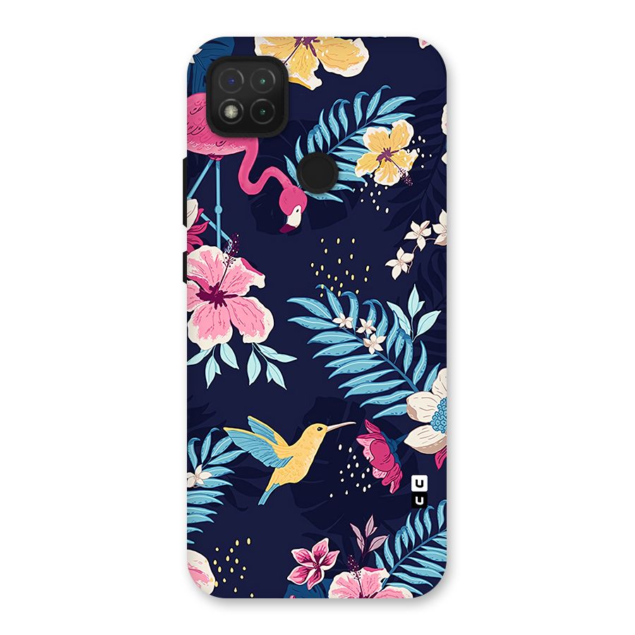 Tropical Flamingo Pattern Back Case for Redmi 9 Activ