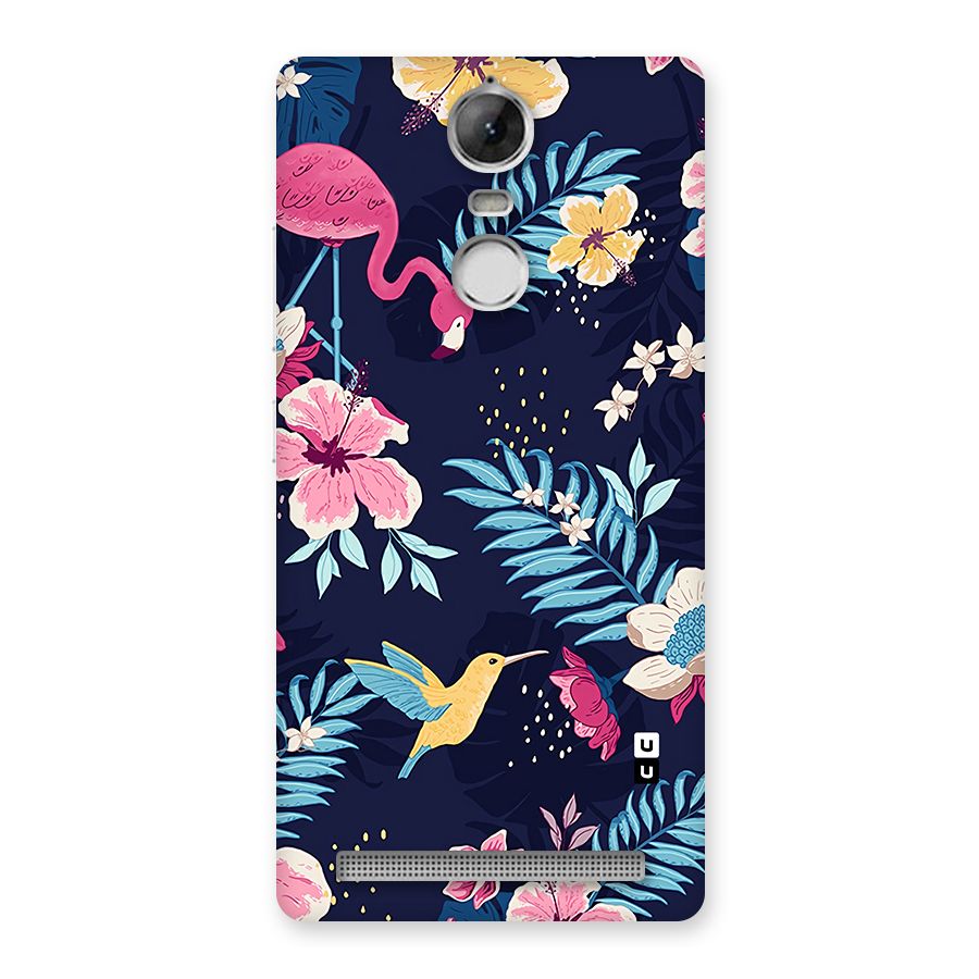 Tropical Flamingo Pattern Back Case for Vibe K5 Note