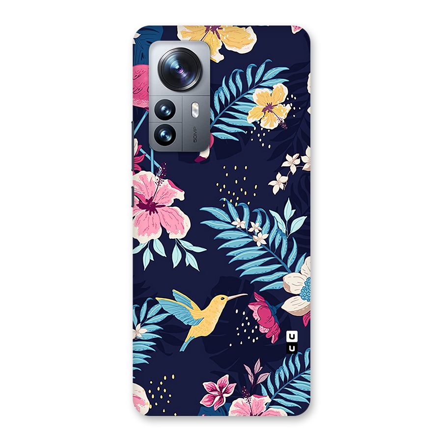 Tropical Flamingo Pattern Back Case for Xiaomi 12 Pro