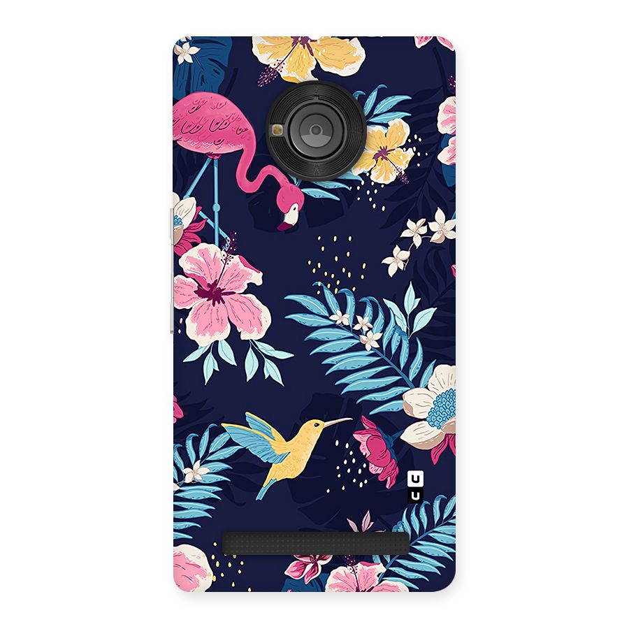 Tropical Flamingo Pattern Back Case for Yunique