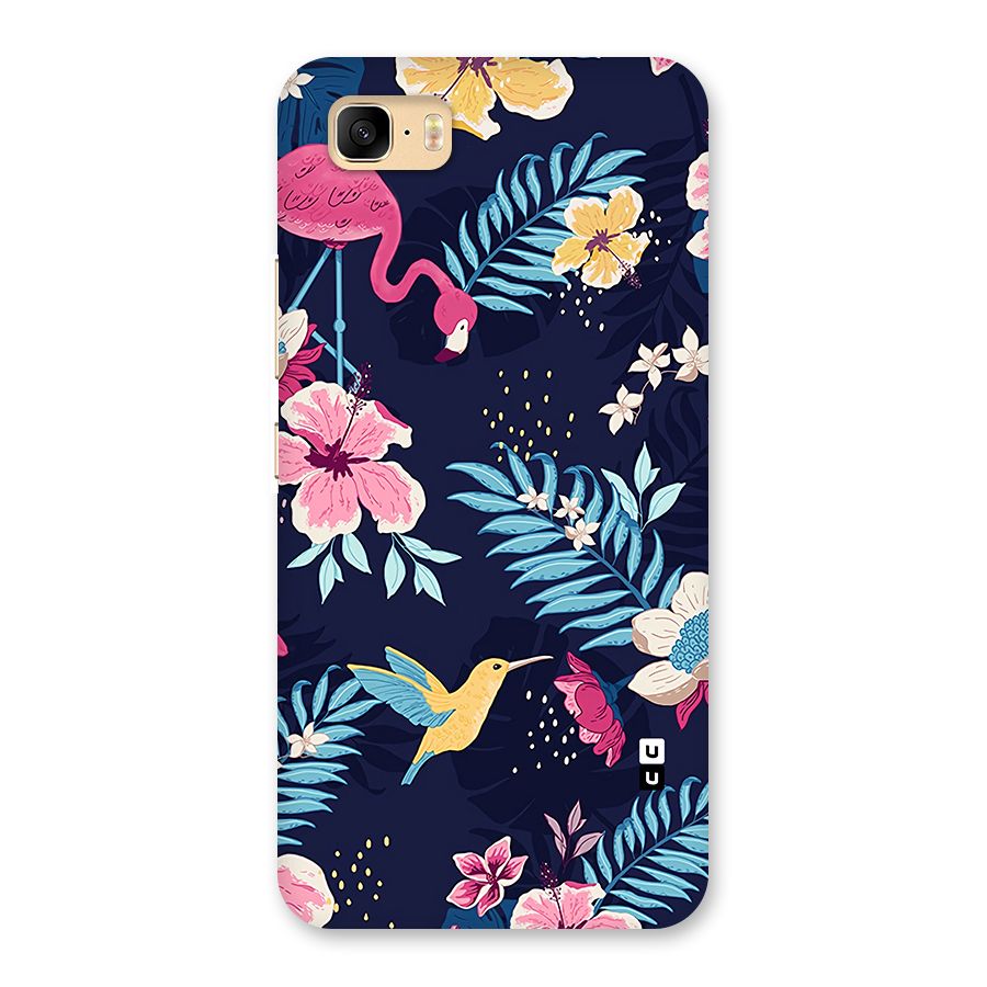 Tropical Flamingo Pattern Back Case for Zenfone 3s Max