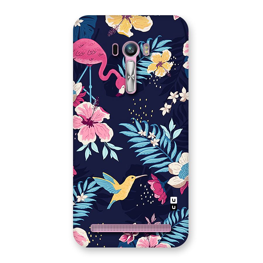 Tropical Flamingo Pattern Back Case for Zenfone Selfie