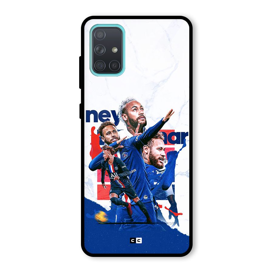 Tropical Sensation Glass Back Case for Galaxy A71