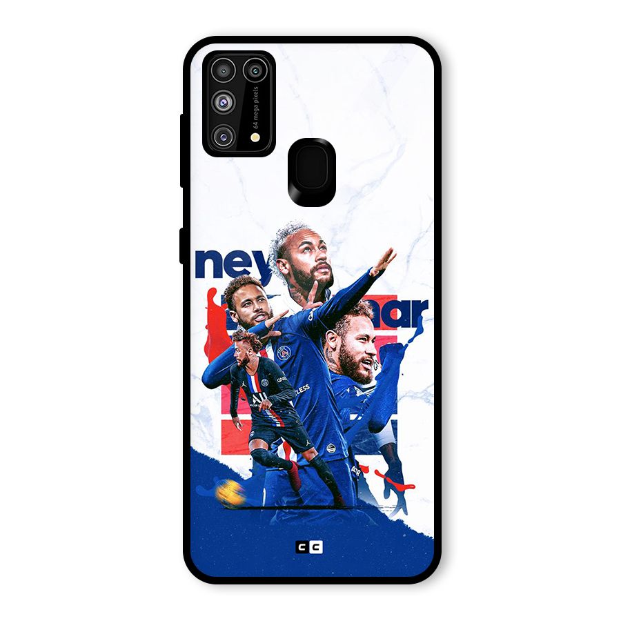Tropical Sensation Glass Back Case for Galaxy F41