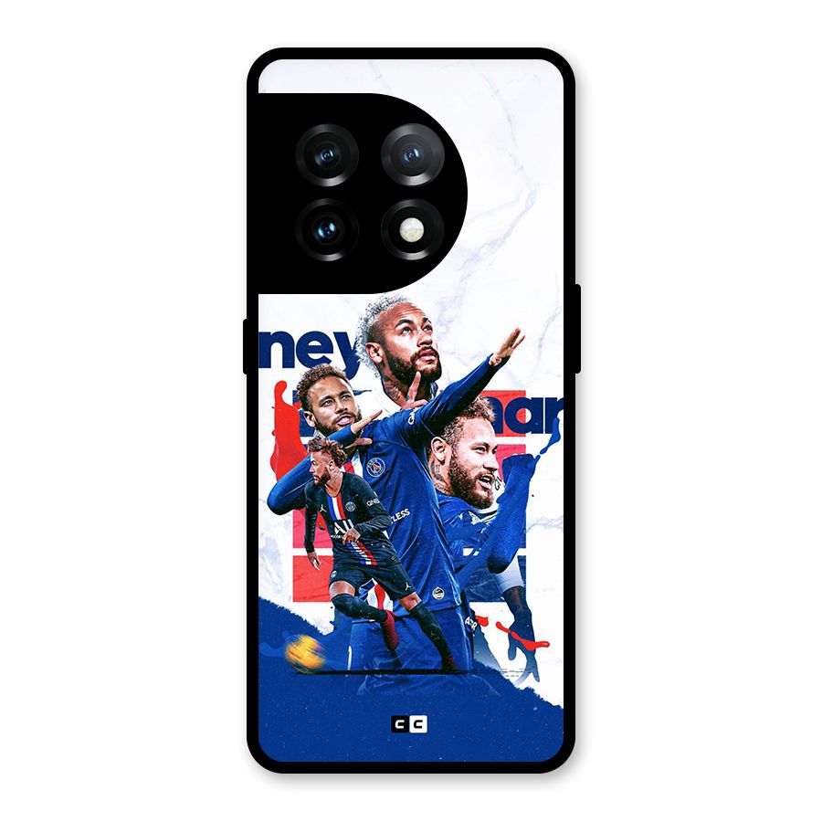 Tropical Sensation Glass Back Case for OnePlus 11