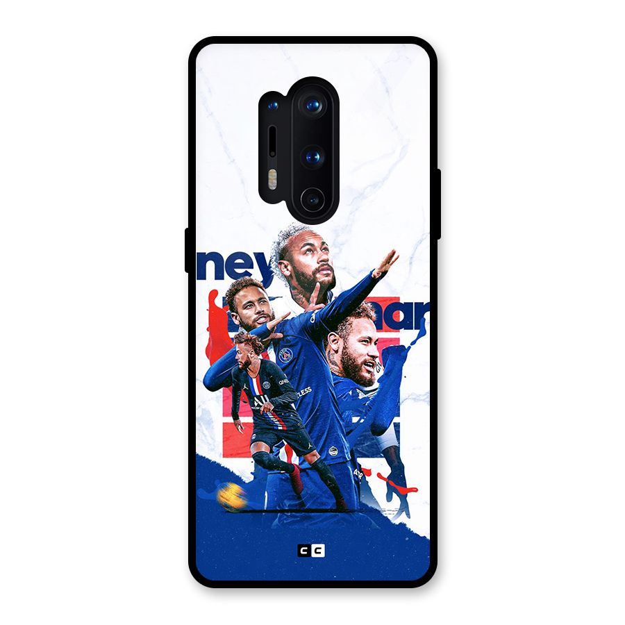 Tropical Sensation Glass Back Case for OnePlus 8 Pro
