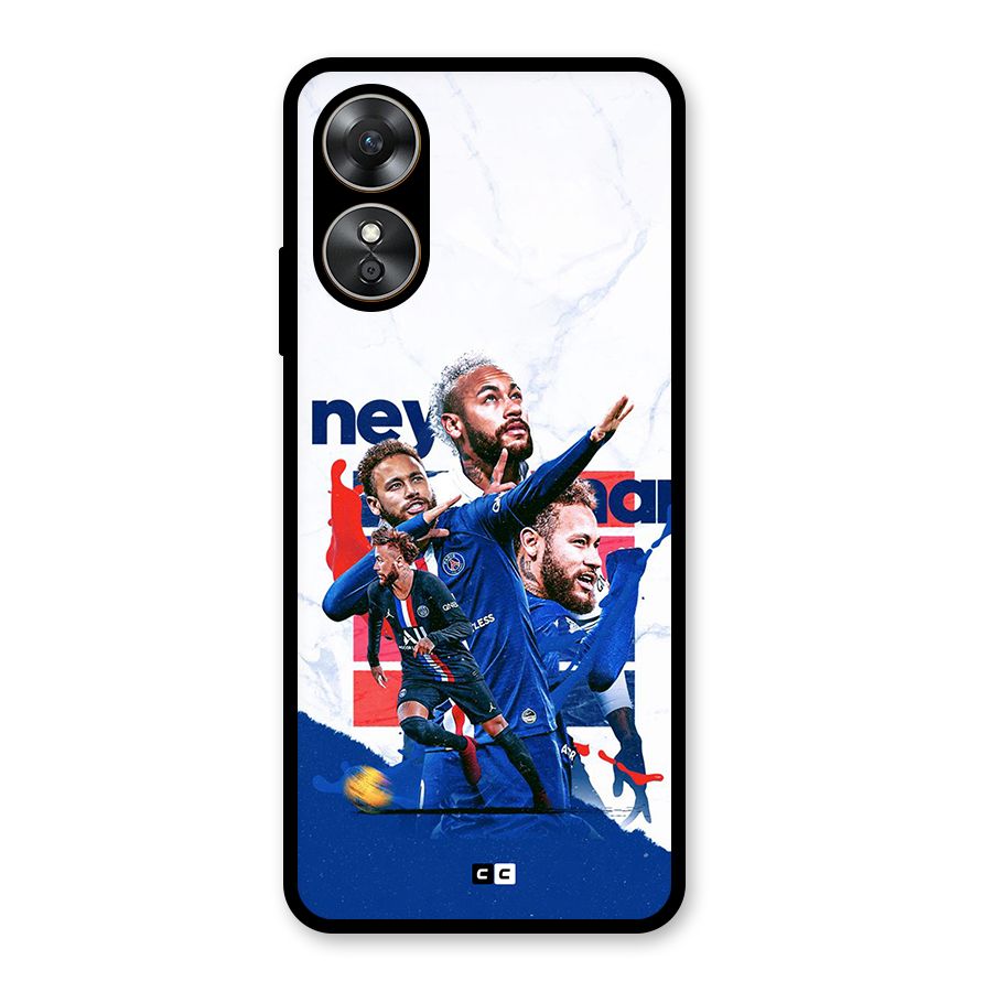 Tropical Sensation Glass Back Case for Oppo A17