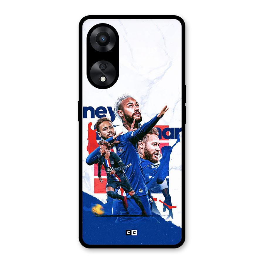 Tropical Sensation Glass Back Case for Oppo A78