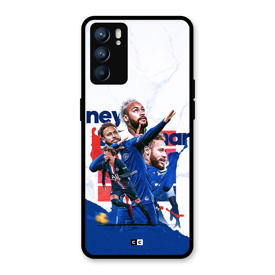 Tropical Sensation Glass Back Case for Oppo Reno6 5G