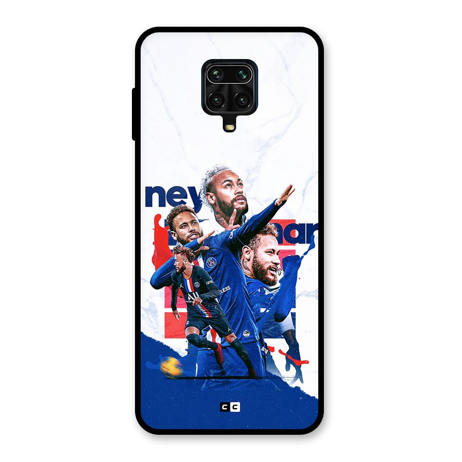 Tropical Sensation Glass Back Case for Poco M2 Pro