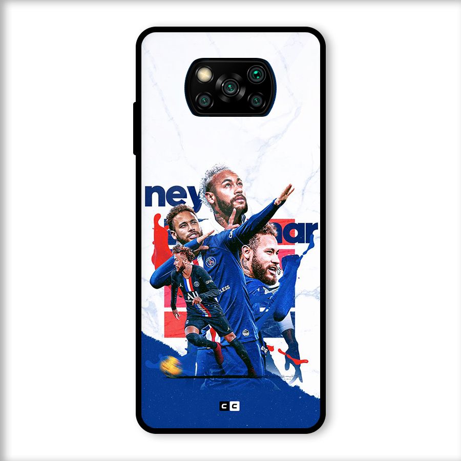 Tropical Sensation Glass Back Case for Poco X3